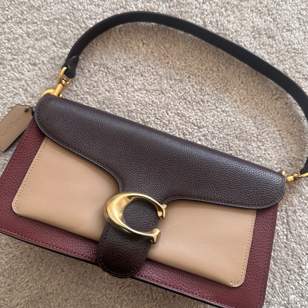 Coach Tricolor Tabby Shoulder Bag
